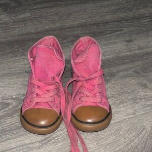Converse Pink High-Top Canvas Sneakers